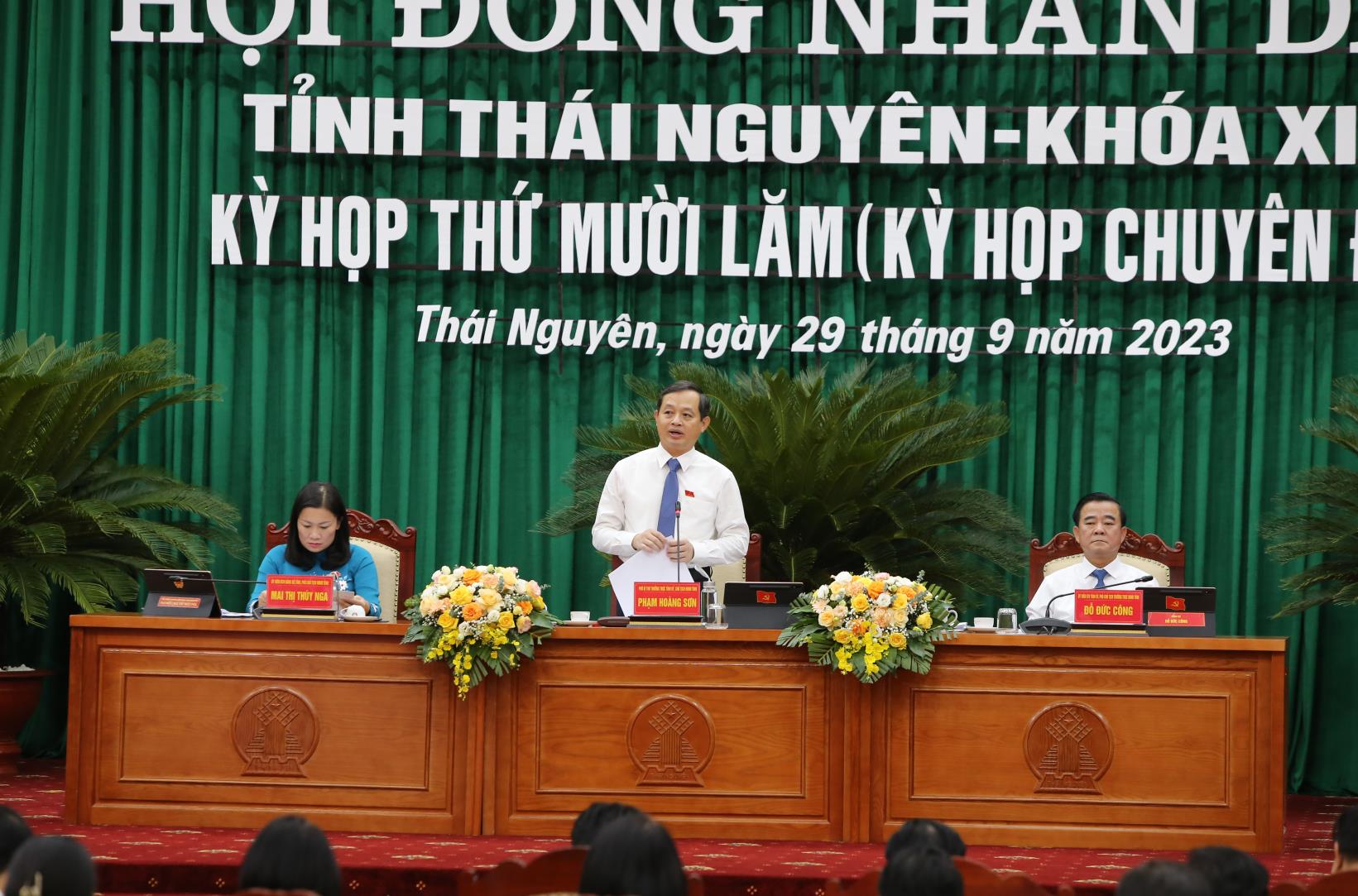 Kỳ họp thứ mười lăm, HĐND tỉnh Thái Nguyên khóa XIV